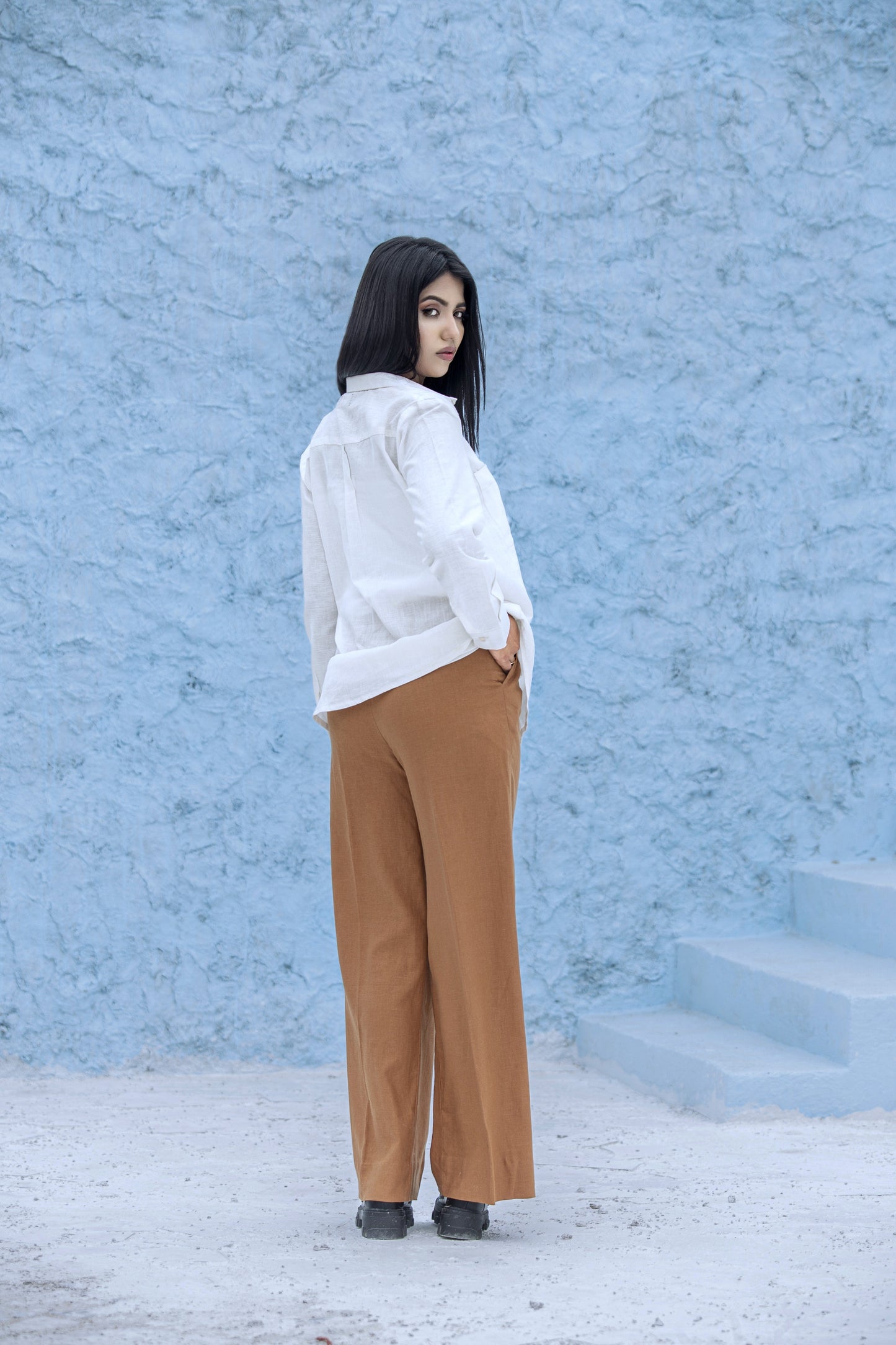 Tailored Brown Pants