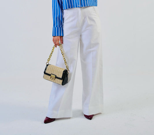 Trendy White Pants
