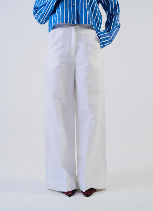 Trendy White Pants
